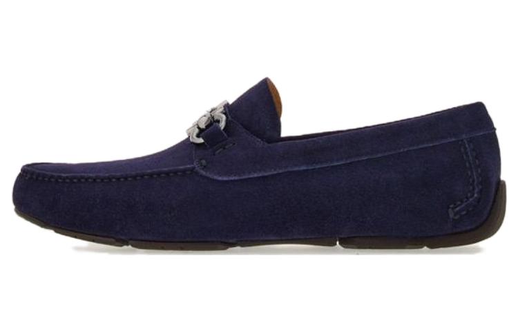 FERRAGAMO Gancini Loafer 'Blue Velvet'