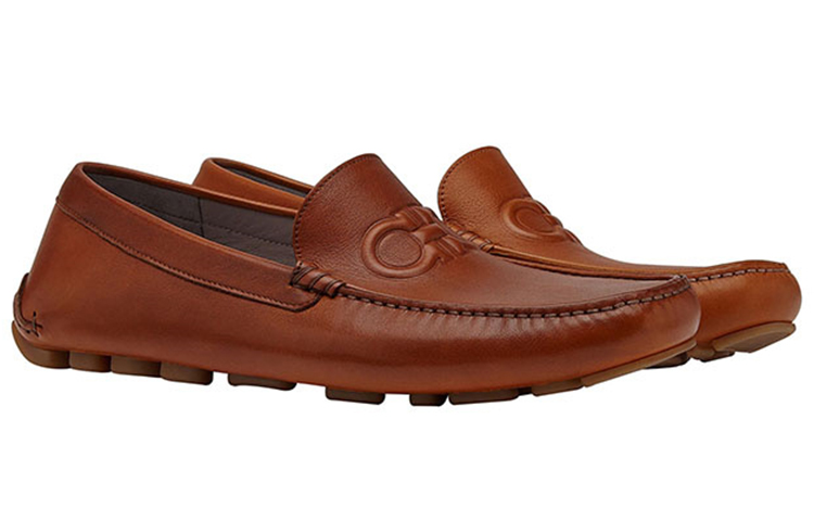 Order 菲拉格慕 Gancini 驼色乐福鞋 020160-741608