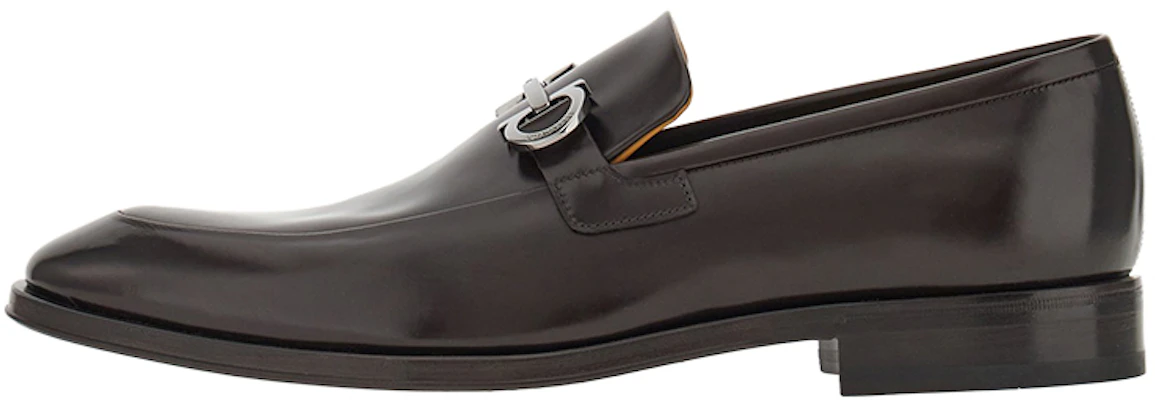 FERRAGAMO菲拉格姆 GANCINI 牛皮革 裝飾套腳 樂福鞋 男款 深栗色 Buy FERRAGAMO菲拉格姆 GANCINI 牛皮革 裝飾套腳 樂福鞋 男款 深栗色