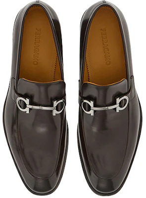 FERRAGAMO菲拉格姆 GANCINI 牛皮革 裝飾套腳 樂福鞋 男款 深栗色 Lookbook FERRAGAMO菲拉格姆 GANCINI 牛皮革 裝飾套腳 樂福鞋 男款 深栗色