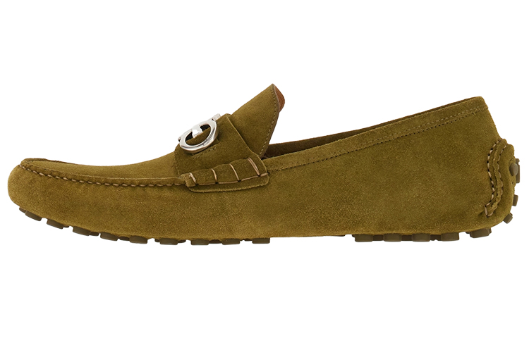 FERRAGAMO Gancini Loafer 'Dark Green'
