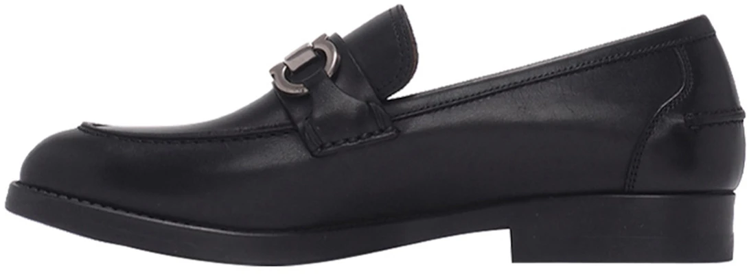 Ferragamo 菲拉格慕 Gancini 舒適簡約樂福鞋 黑色 Buy Ferragamo 菲拉格慕 Gancini 舒適簡約樂福鞋 黑色