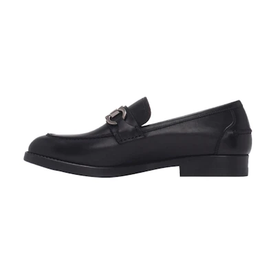 FERRAGAMO Gancini Loafer 'Simple CMFT Black'