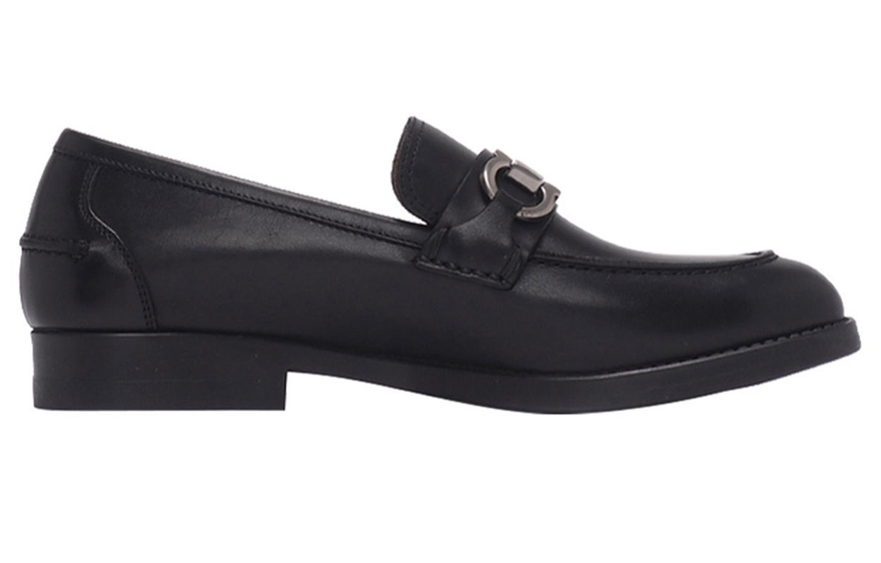 FERRAGAMO Gancini Loafer 'Simple CMFT Black' 圖 2
