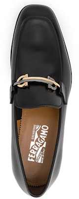 FERRAGAMO Gancini Low-Top Leather Sneaker 'Black' 020373-745223 Shop FERRAGAMO Gancini Low-Top Leather Sneaker 'Black' 020373-745223