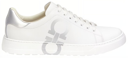 FERRAGAMO Gancini Low Top 'Plateado Blanco' 020489-747634 Order FERRAGAMO Gancini Low Top 'Plateado Blanco' 020489-747634