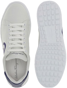 페라가모 간치니 로우탑 스니커즈 '화이트 블루' 020489-753086 Purchase 페라가모 간치니 로우탑 스니커즈 '화이트 블루' 020489-753086