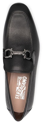 FERRAGAMO Gancini Moccasin 'Black' 02C512-740672 Shop FERRAGAMO Gancini Moccasin 'Black' 02C512-740672