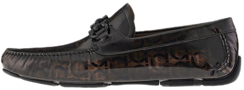 FERRAGAMO Gancini 黑色小牛皮豆豆鞋驾驶鞋 02C398-749452 Buy FERRAGAMO Gancini 黑色小牛皮豆豆鞋驾驶鞋 02C398-749452