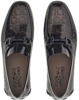 費拉格慕 Gancini 小牛皮駕車莫卡辛鞋 黑色 Lookbook 費拉格慕 Gancini 小牛皮駕車莫卡辛鞋 黑色