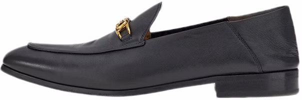 FERRAGAMO Gancini Moccasin 'Black Lambskin' 020586-751489 FERRAGAMO Gancini Moccasin 'Black Lambskin' 020586-751489