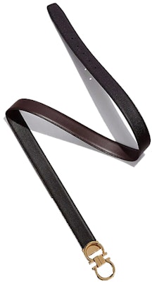 Ferragamo Gancini 双面皮带 黑色 3.5cm 679938-0723913 Lookbook Ferragamo Gancini 双面皮带 黑色 3.5cm 679938-0723913