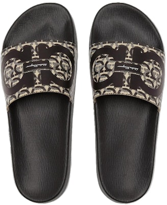 FERRAGAMO Gancini Slides 'Black Leather' 02C308-729248 Shop FERRAGAMO Gancini Slides 'Black Leather' 02C308-729248