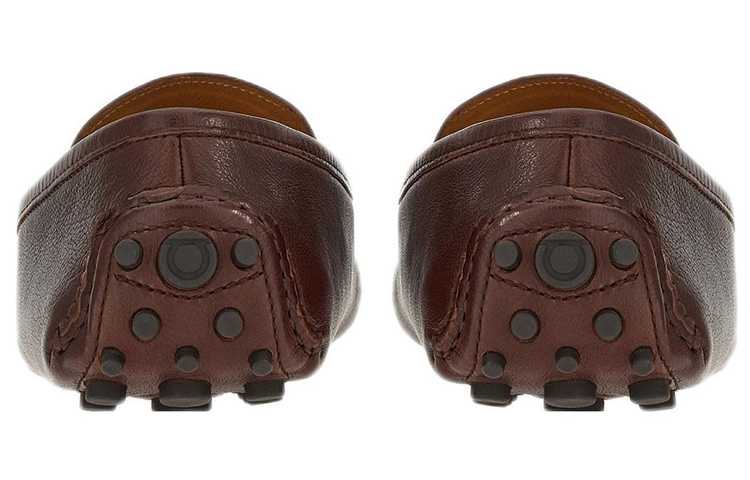 Purchase FERRAGAMO Gancini 一脚蹬休闲鞋‘深棕色’ 020983-758350