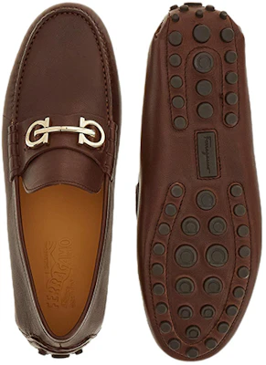 FERRAGAMO Gancini 一脚蹬休闲鞋‘深棕色’ 020983-758350 Details for FERRAGAMO Gancini 一脚蹬休闲鞋‘深棕色’ 020983-758350