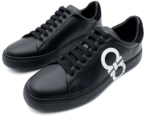 菲拉格慕 Gancini 黑色运动鞋 020489-747607 Order 菲拉格慕 Gancini 黑色运动鞋 020489-747607