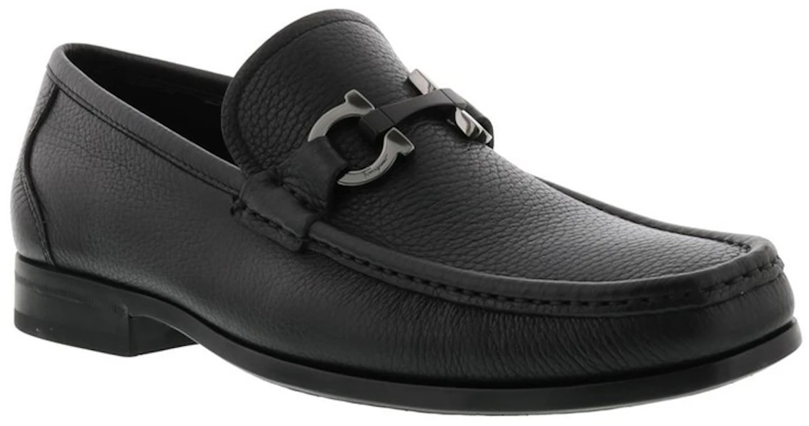 FERRAGAMO Gancio 'Hitam Perniagaan Kasual' 0642848 Lookbook FERRAGAMO Gancio 'Hitam Perniagaan Kasual' 0642848