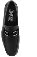 Shop FERRAGAMO Gancio 'Hitam Kasual Bisnis' 0642848