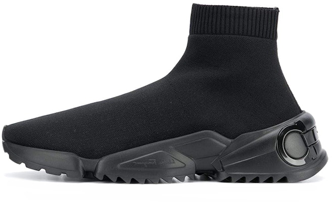 Ferragamo 菲拉格慕 針織運動鞋 黑色 Buy Ferragamo 菲拉格慕 針織運動鞋 黑色