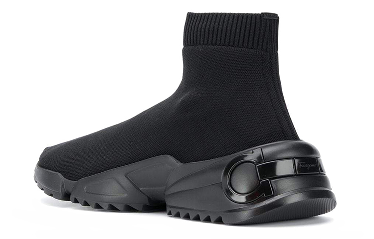 Lookbook Ferragamo 菲拉格慕 針織運動鞋 黑色