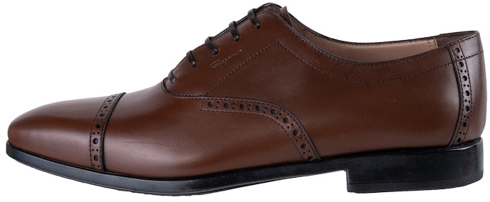 FERRAGAMO Lace-Up Leather Shoe 'Coffee' 94203-735222 Buy FERRAGAMO Lace-Up Leather Shoe 'Coffee' 94203-735222