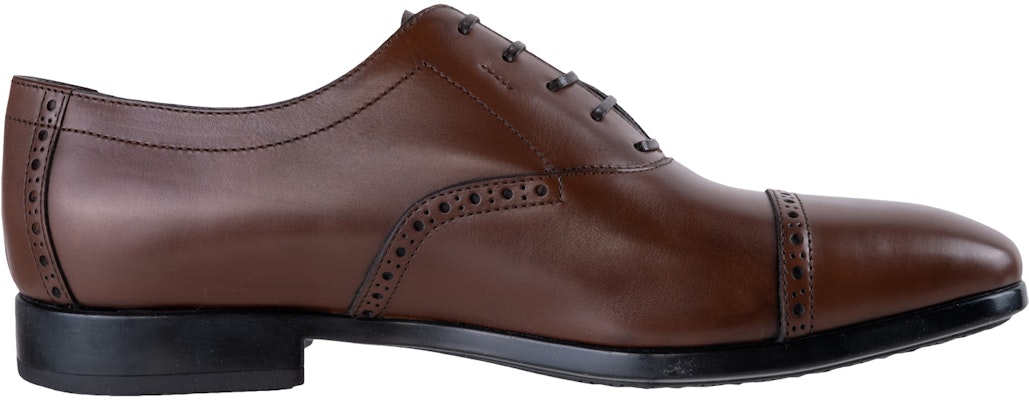 FERRAGAMO Lace-Up Leather Shoe 'Coffee' 94203-735222 Order FERRAGAMO Lace-Up Leather Shoe 'Coffee' 94203-735222
