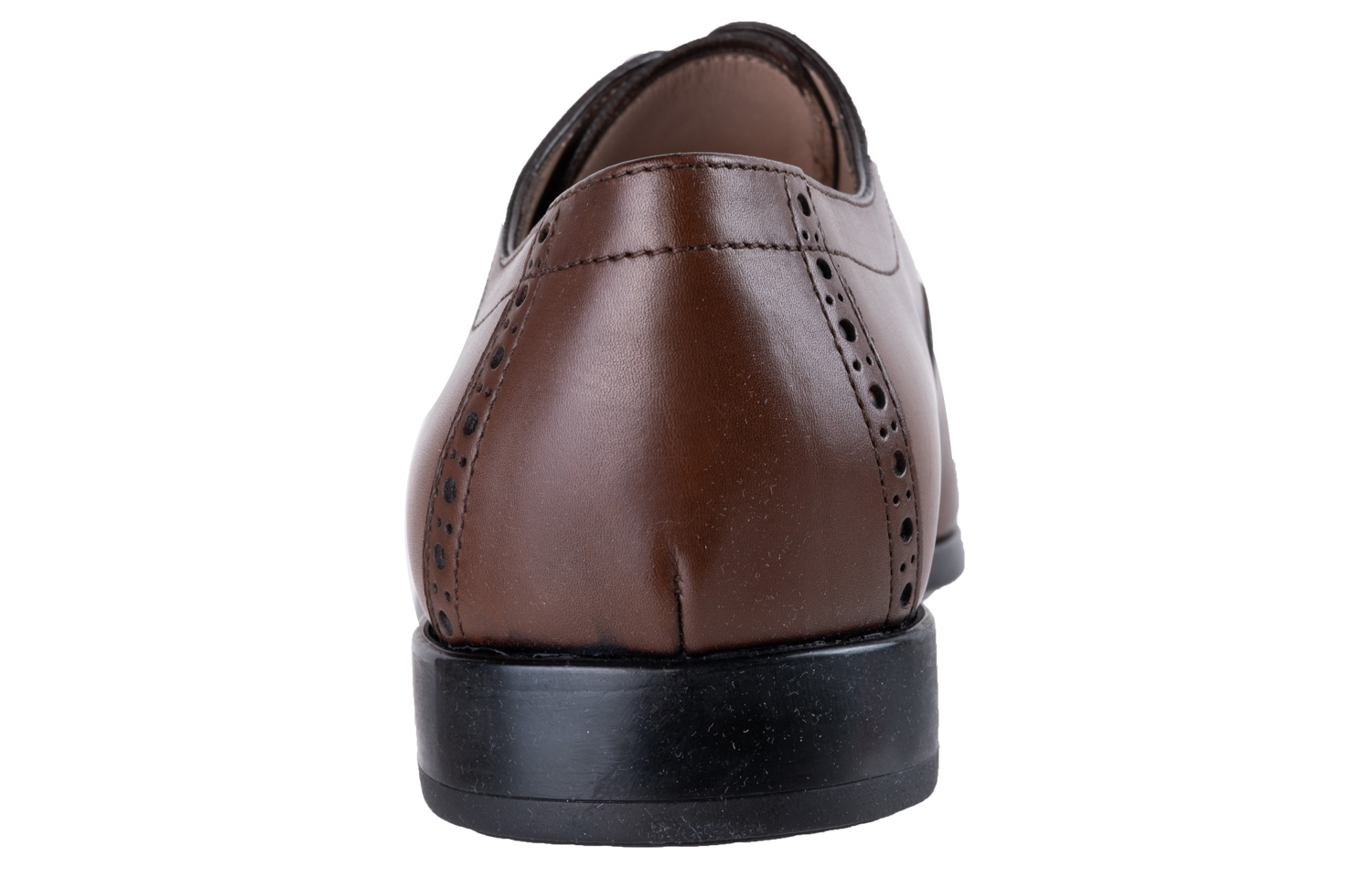Shop Ferragamo 菲拉格慕系帶皮鞋 男款 咖啡色