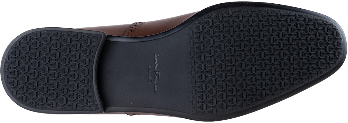 FERRAGAMO Lace-Up Leather Shoe 'Coffee' 94203-735222 Purchase FERRAGAMO Lace-Up Leather Shoe 'Coffee' 94203-735222