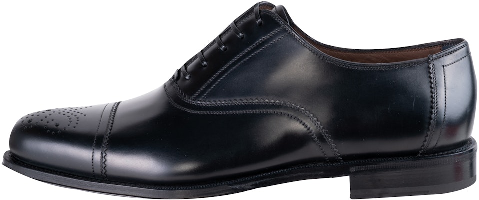 FERRAGAMO Lace-Up Leather Shoes 'Black' 020211-741603 Buy FERRAGAMO Lace-Up Leather Shoes 'Black' 020211-741603