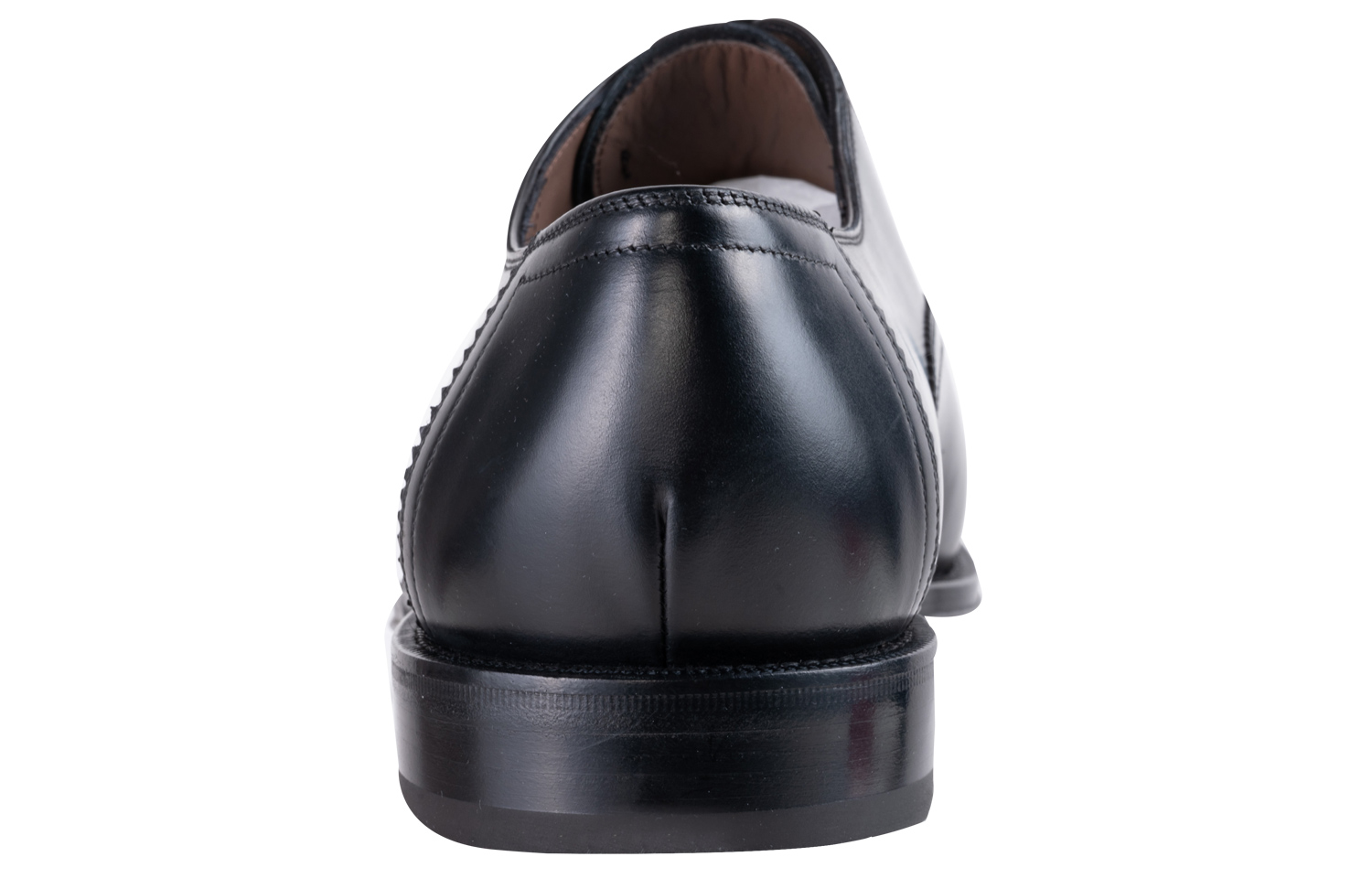 Shop Zapatos de Cuero con Cordones FERRAGAMO 'Negro' 020211-741603