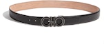 Order 페라가모 가죽 벨트 메탈 네임플레이트 버클, 폭 3.5cm 679750-0671502