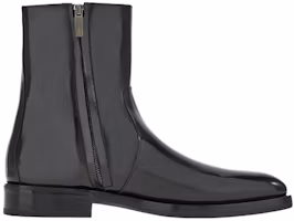 Order Botín de Cuero con Tacón Bloque FERRAGAMO 'Negro Moda' 021273-760205