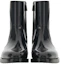 Shop FERRAGAMO Leather Block Heel Zip Ankle Boot 'Black Fashion' 021273-760205