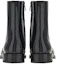 Purchase FERRAGAMO Leather Block Heel Zip Ankle Boot 'Black Fashion' 021273-760205