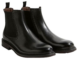 菲拉格慕时尚黑色皮革切尔西靴 0695764 Order 菲拉格慕时尚黑色皮革切尔西靴 0695764