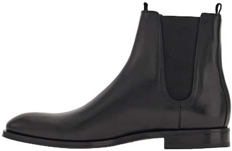 FERRAGAMO But Hitam Chelsea Kulit 'Smooth Almond Toe' 021622-762476 Buy FERRAGAMO But Hitam Chelsea Kulit 'Smooth Almond Toe' 021622-762476