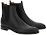 FERRAGAMO But Hitam Chelsea Kulit 'Smooth Almond Toe' 021622-762476