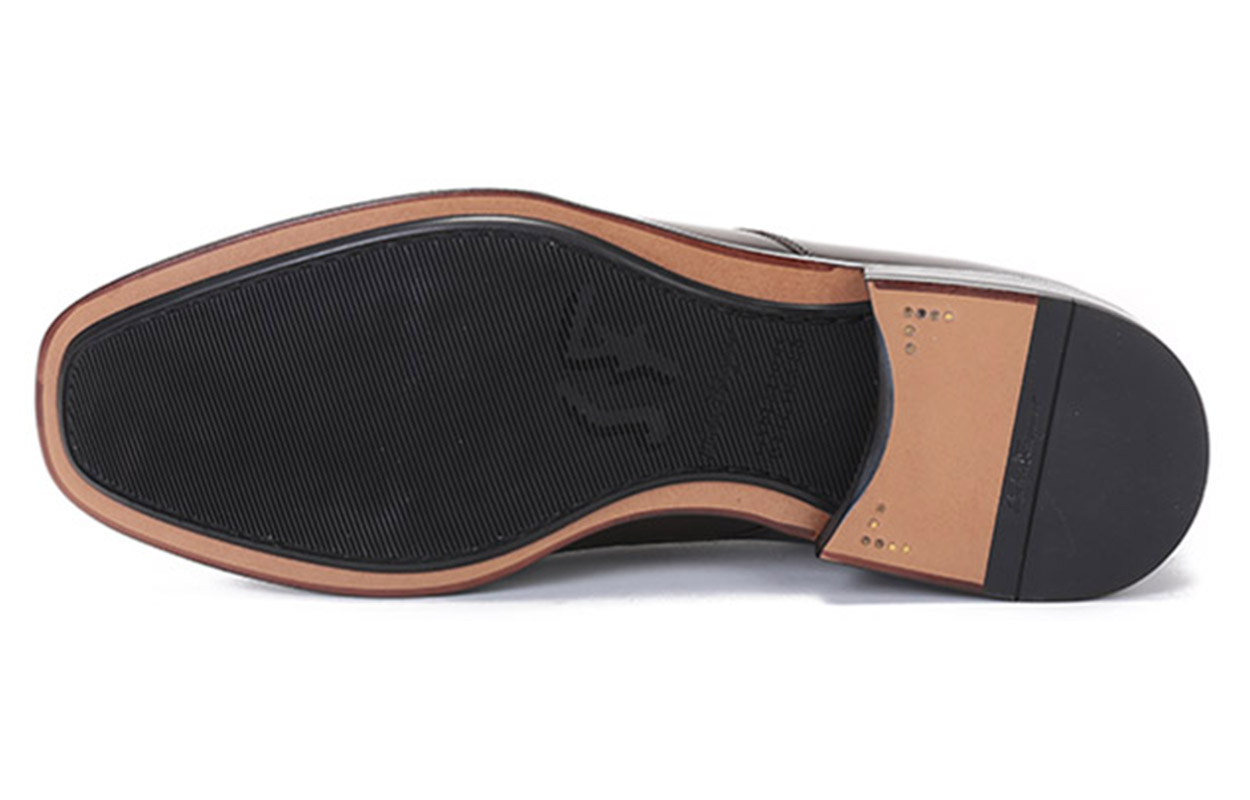 FERRAGAMO Leather Derby 'Brown' 圖 6