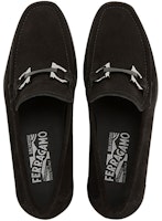 FERRAGAMO Kasut Kulit Pakaian 'Black Velvet' 029392-740678 Lookbook FERRAGAMO Kasut Kulit Pakaian 'Black Velvet' 029392-740678