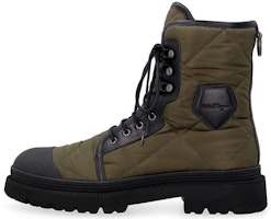FERRAGAMO Leather Lace-Up Boot 'Green' 02C662-738020 FERRAGAMO Leather Lace-Up Boot 'Green' 02C662-738020