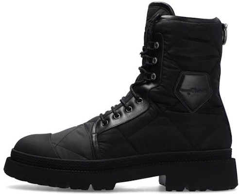 FERRAGAMO Leather Lace-Up Boots 'Black' 02C662-738019 Buy FERRAGAMO Leather Lace-Up Boots 'Black' 02C662-738019