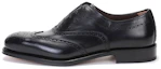 Buy Zapatos de Cordones de Cuero FERRAGAMO 'Negro' 020209-741763