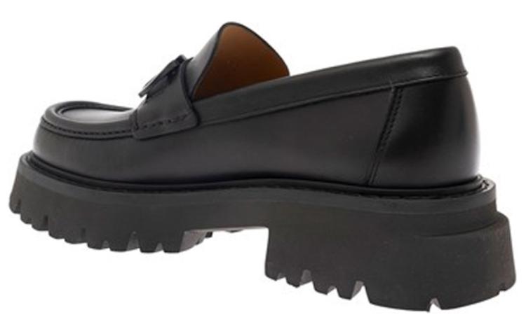 Purchase フェラガモ レザーローファー (ブラック) 021596-762676