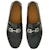 FERRAGAMO Kulit Rendah-Atas 'Hitam' 021142-758400