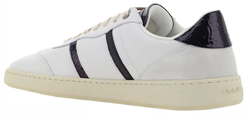 FERRAGAMO Sneakers Basse in Pelle ''White Lace-Up'' 022170-766323 Lookbook FERRAGAMO Sneakers Basse in Pelle ''White Lace-Up'' 022170-766323