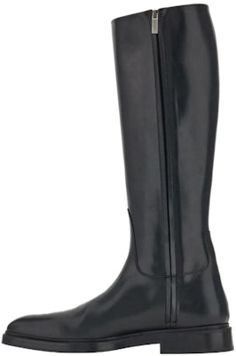 FERRAGAMO Leather Pointed Toe Zip High-Top Boots 'Black' 021232-762398 Buy FERRAGAMO Leather Pointed Toe Zip High-Top Boots 'Black' 021232-762398