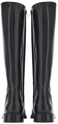 FERRAGAMO Leather Pointed Toe Zip High-Top Boots 'Black' 021232-762398 Shop FERRAGAMO Leather Pointed Toe Zip High-Top Boots 'Black' 021232-762398