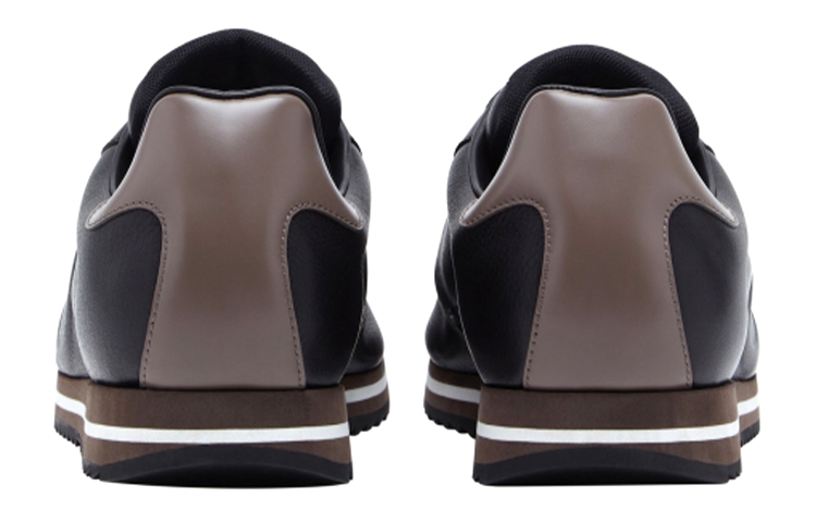 FERRAGAMO Leather Sneaker 'Black' 圖 4