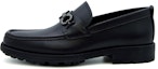 Buy Zapatillas de Cuero FERRAGAMO 'Black Comfort'. 0671792