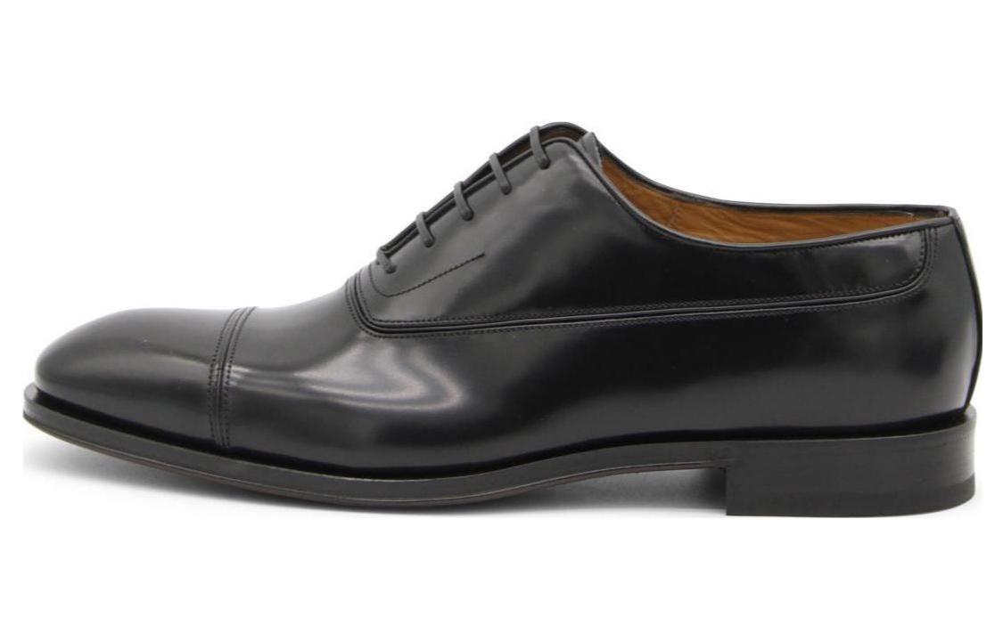 Buy FERRAGAMO Leather Sneaker 'Black Comfort' 762477021625001